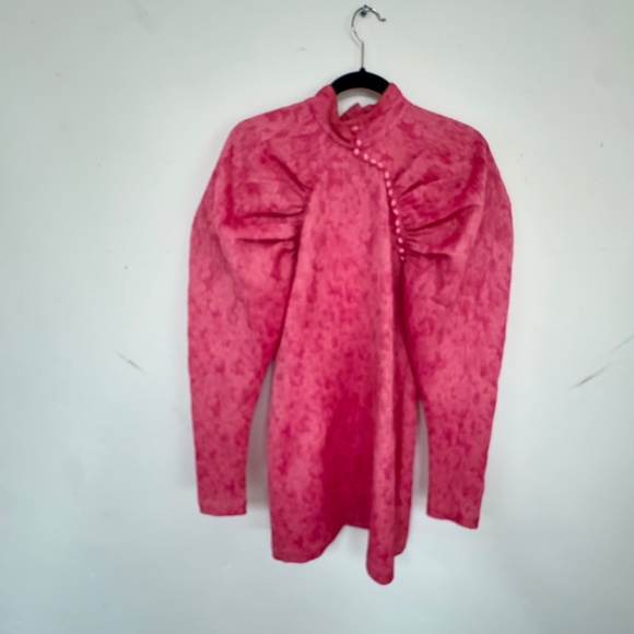 Rotate By Birger Christensen Pink Jacquard Dress - Picture 1 of 3